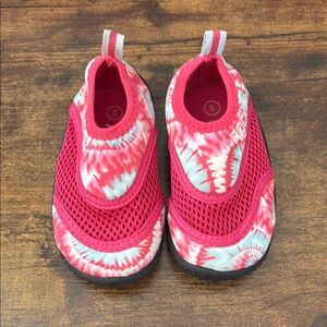 Rockin Toddler Pink Tie-Dye Water Shoes Size 5